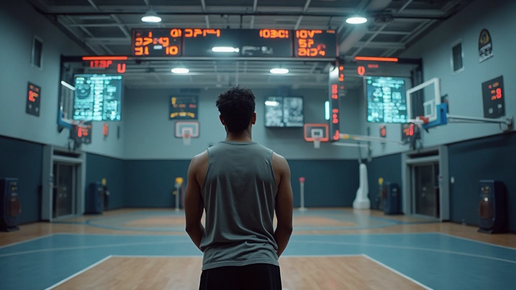معدات تدريب كرة سلة حديثة وتقنيات تحليل الأداء